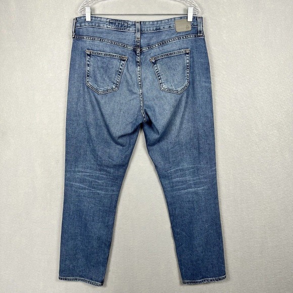 Adriano Goldschmied Jeans Size 32 Ex-Boyfriend Slouchy Slim Denim Stretch - Picture 11 of 12